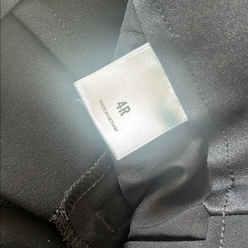 Express high rise editor flare Black Trousers 4R - Picture 4 of 9